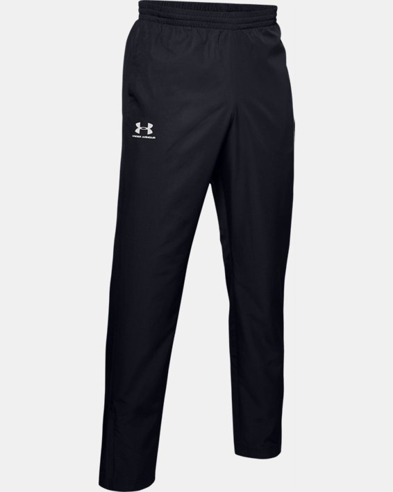 Men's UA Vital Woven Pants, Black, pdpMainDesktop image number 4